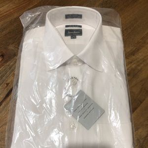 White long sleeve dress shirt - Neiman Marcus NWT